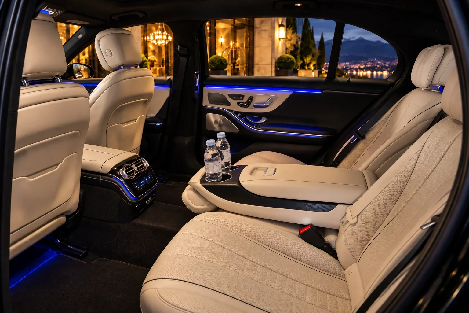 Aperçu intérieur de la Mercedes Classe S